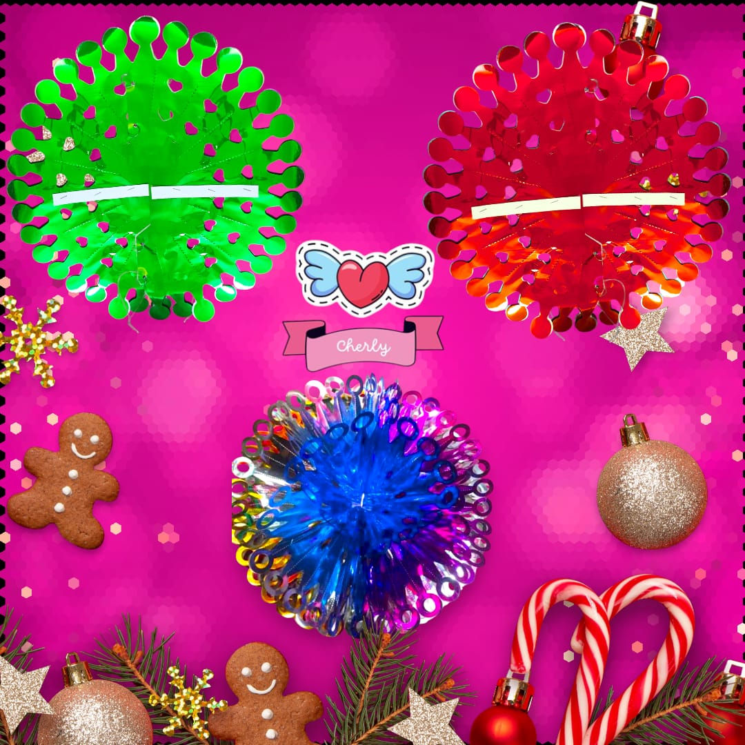 DUO GUIRNALDA COLGANTE  ❄️