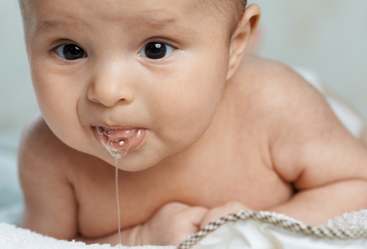 Baby maag gorgelen en huilen