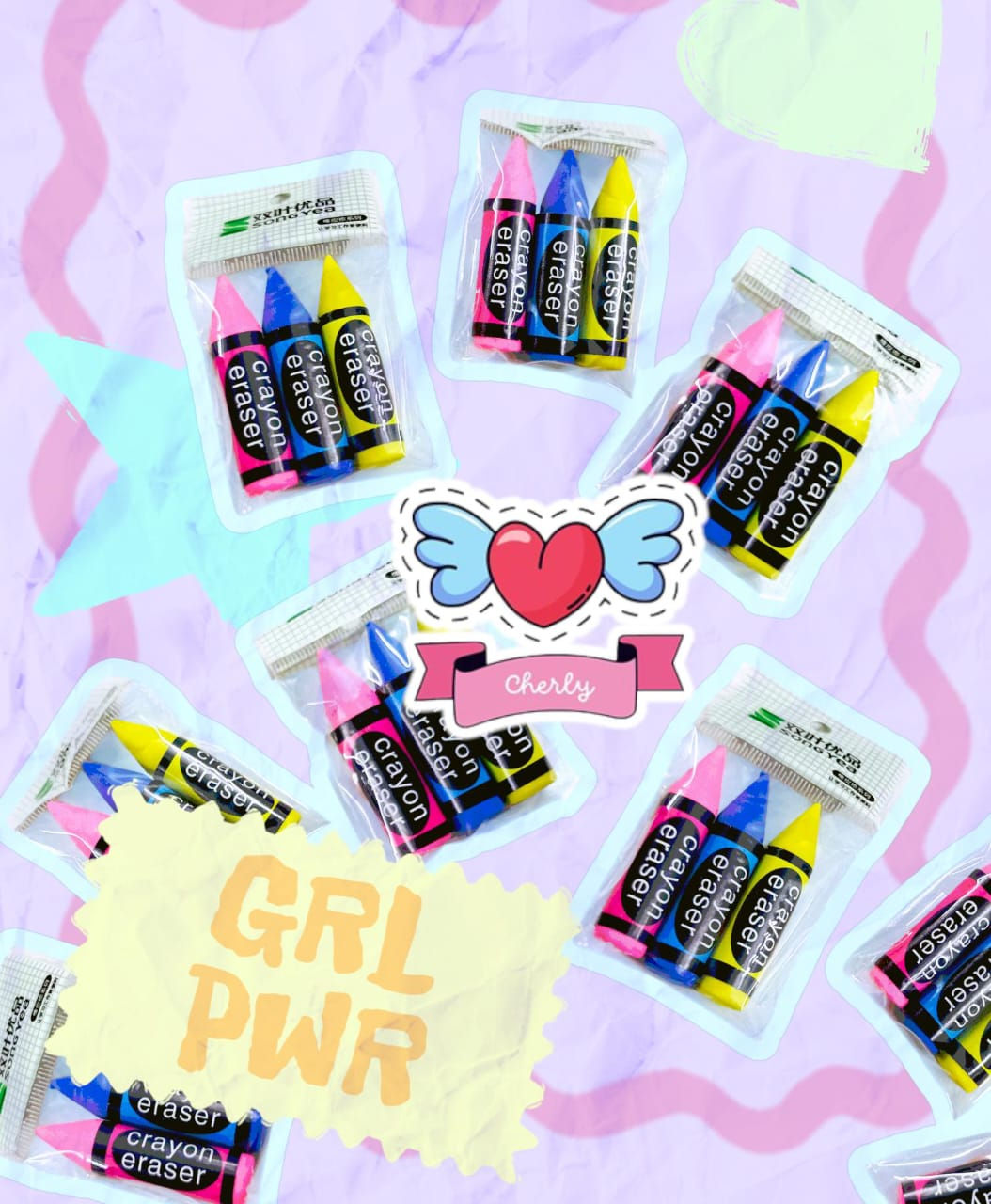 TRIO BORRADORES LAPIZ ✏️