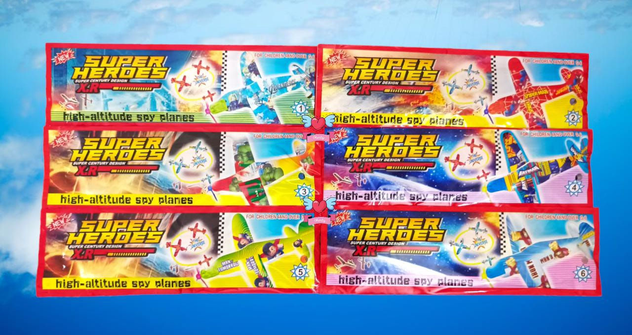 AVIONES SUPERHÉROES