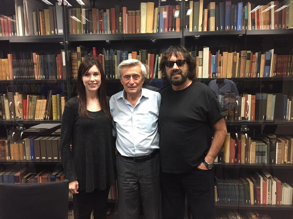 Tori and Shuki Levy visit the Albert Einstein Archives at Hebrew University in Jerusalem, Israel.
