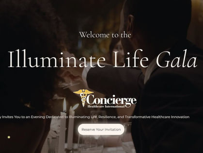 Illuminate Life Gala Reservation Invitation