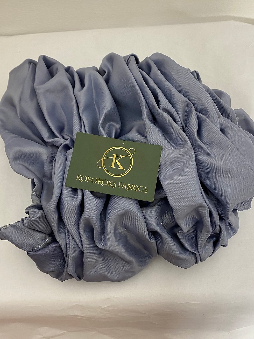 Thumbnail: Autogele - Satin Wrinkled Fashion Turban.