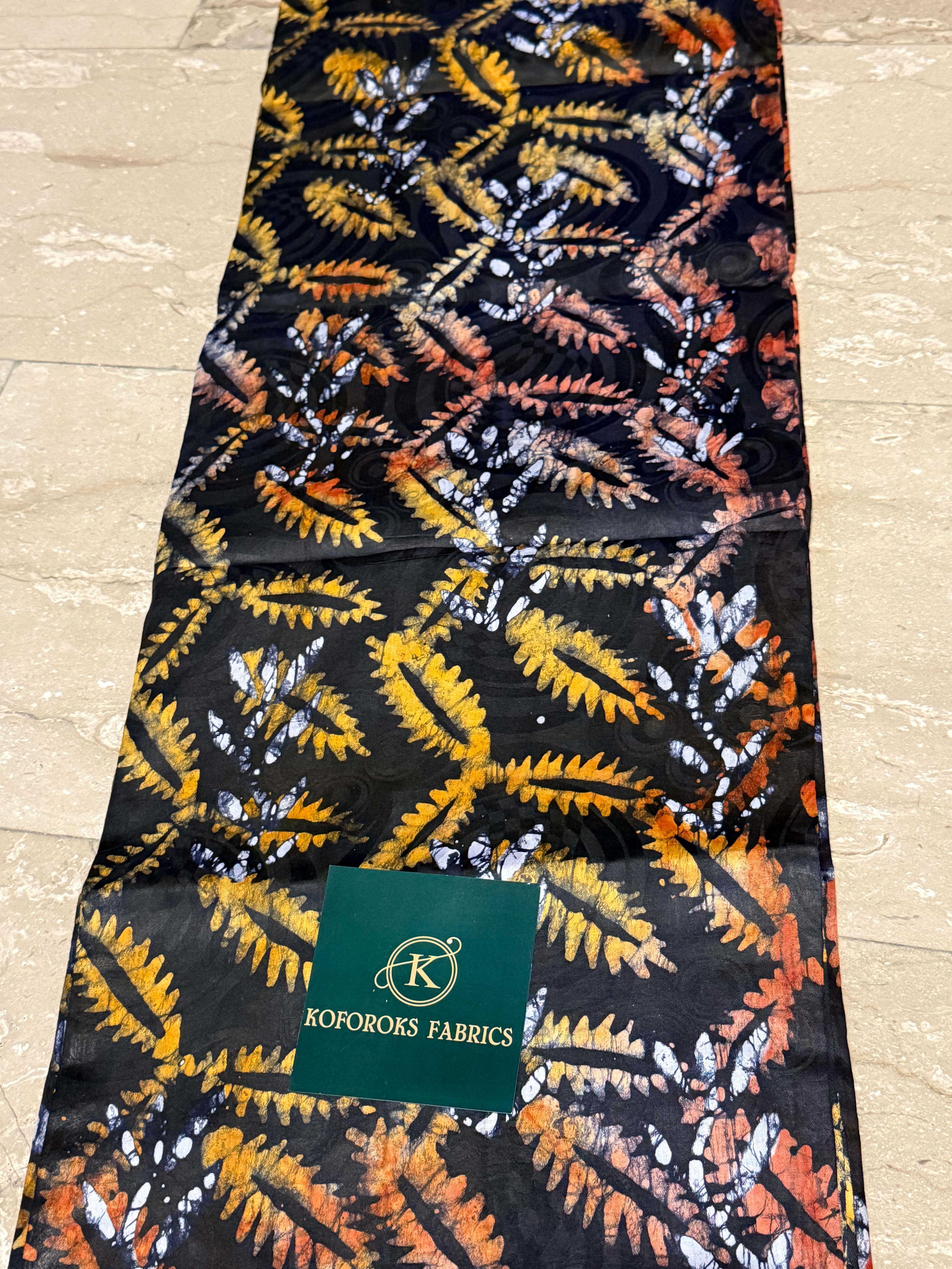 Adire Batik / Tie&Dye. Handmade Design.