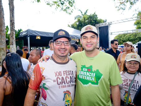 Saullo Vianna participa da XXI Festa do Cacau no Dia do Trabalhador em Urucurituba