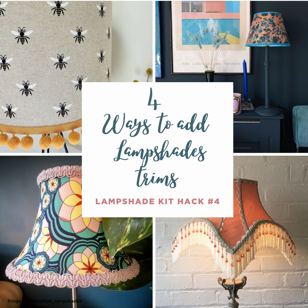 Lampshade Hack 5 4 ways to add lampshade trims