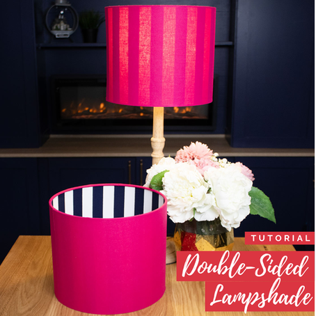 DIY Tutorial - How to make a Double-Sided Lampshade