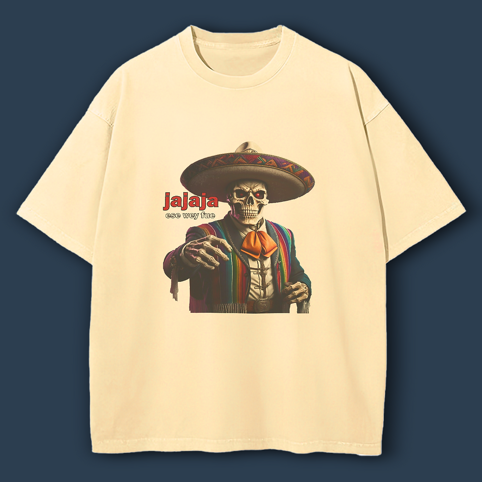 Miniatura: Calavera jajaja - Oversize - Peso completo 255