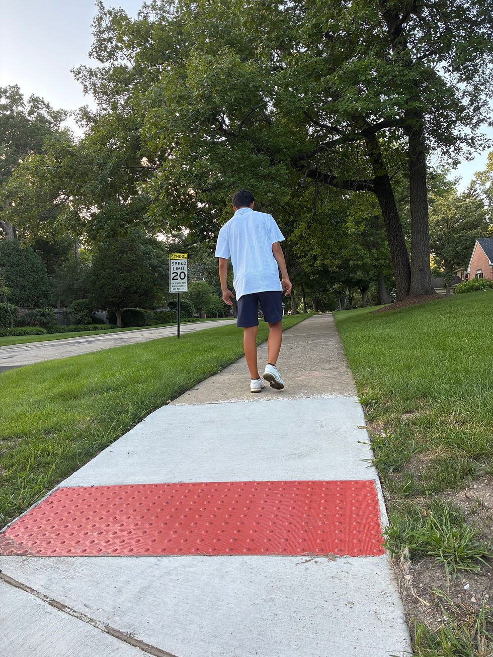 Sidewalks Built, Repaired in Whispering Oaks Neighborhood 