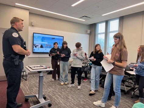 College Students Become Real-World Reporters with Help of Lake Forest Police