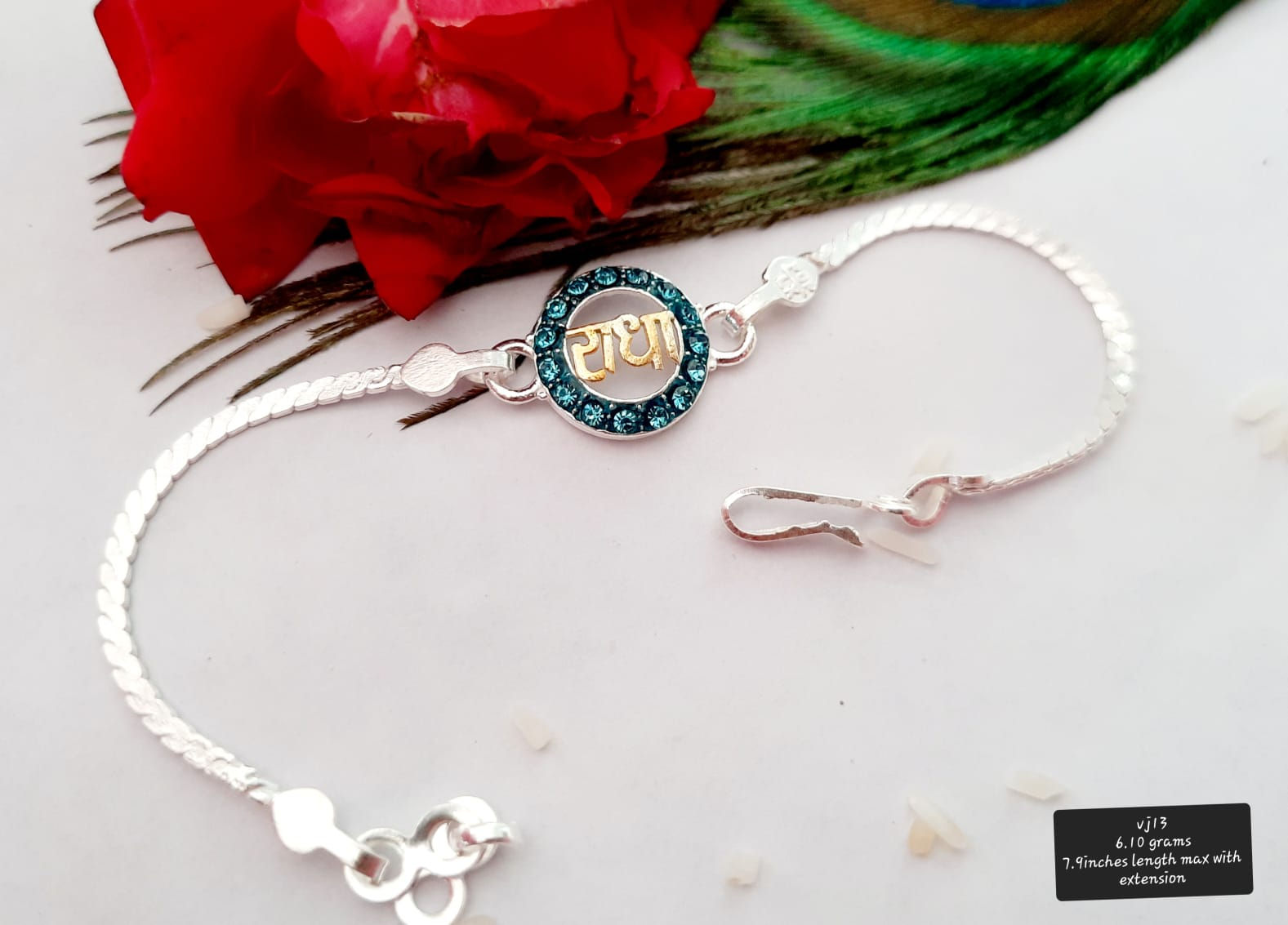 Buy Silver Rakhi Online - Vikas Jewellers