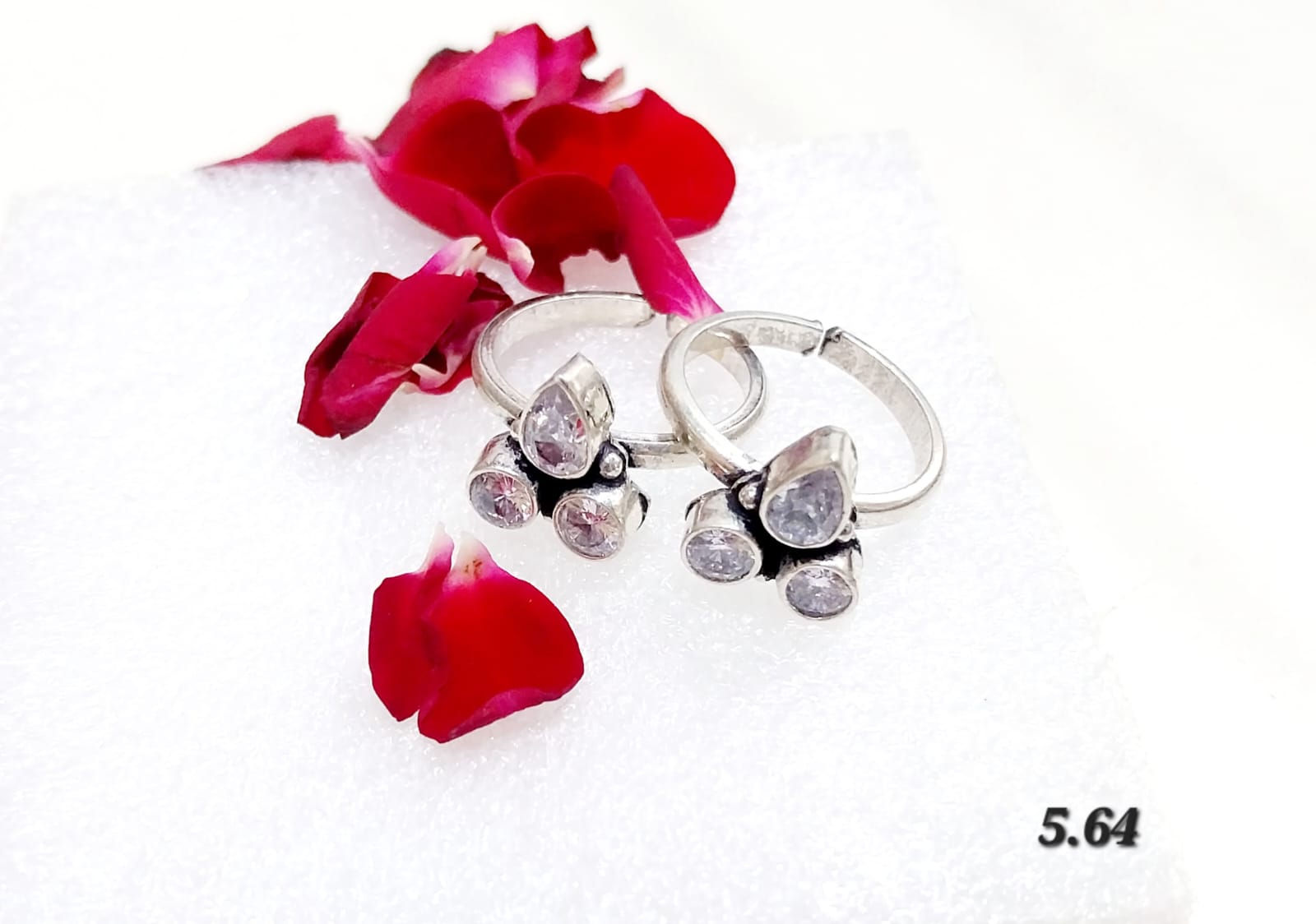 925 Silver Toe Rings for women - Vikas Jewellers