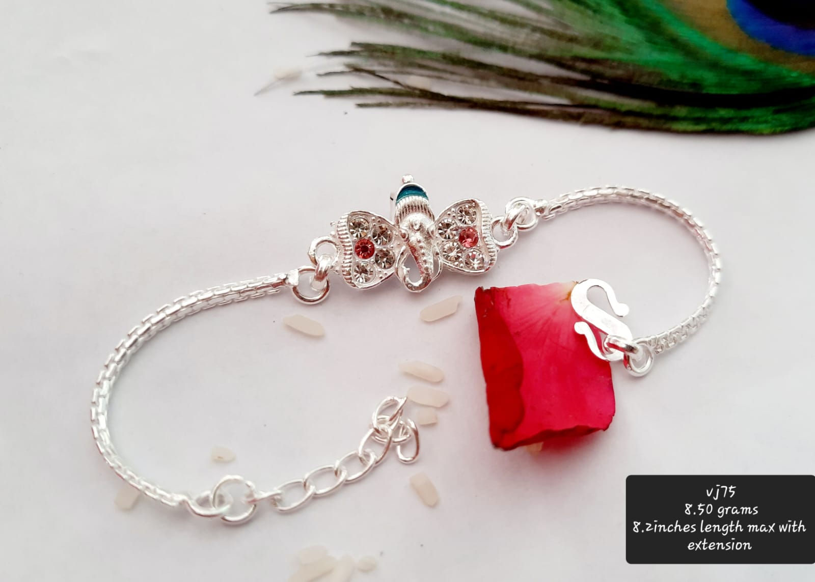 Buy Silver Rakhi Online - Vikas Jewellers