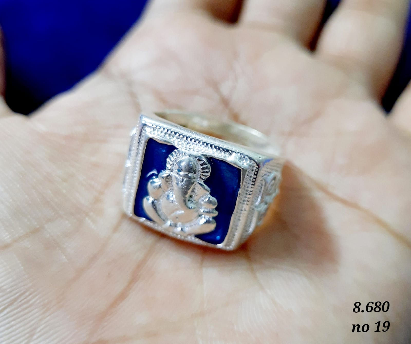 Silver ring for men - Vikas Jewellers