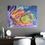 Thumbnail: Abstract painting of a vibrant creature
