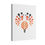 Thumbnail: Abstract lightbulb canvas print: radiating ideas