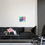 Thumbnail: Vibrant abstract art print on wall