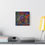 Thumbnail: Vibrant abstract canvas print: Gia Glass by Jay Wat, 12.5"