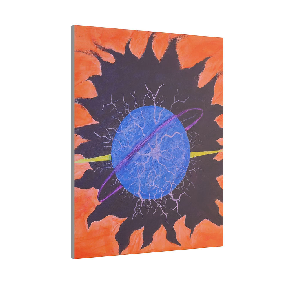 Thumbnail: Multitron Matte Canvas, Stretched, 0.75"