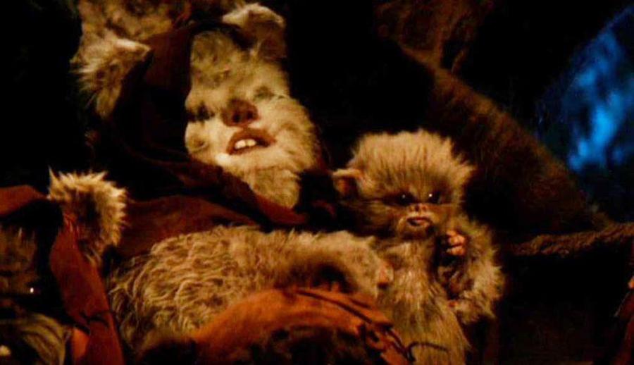 Dancing Ewok Gif