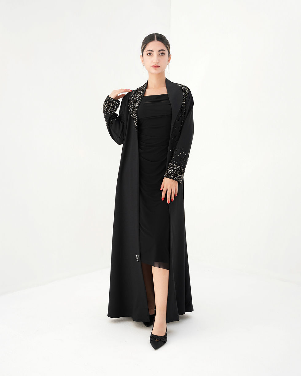 Dots Abaya
