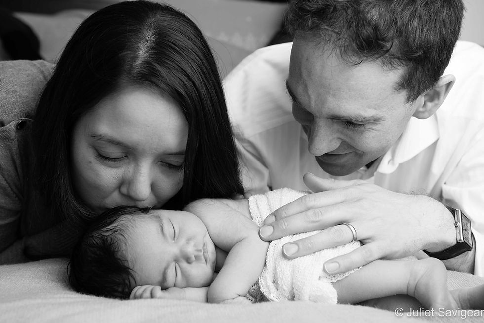 Family Portrait - Newborn Baby Photography, London
