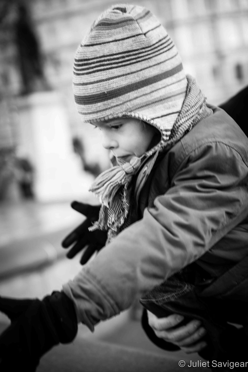 In it goes! - Family Photographer, London