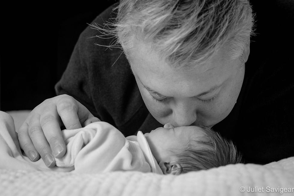Daddy and baby