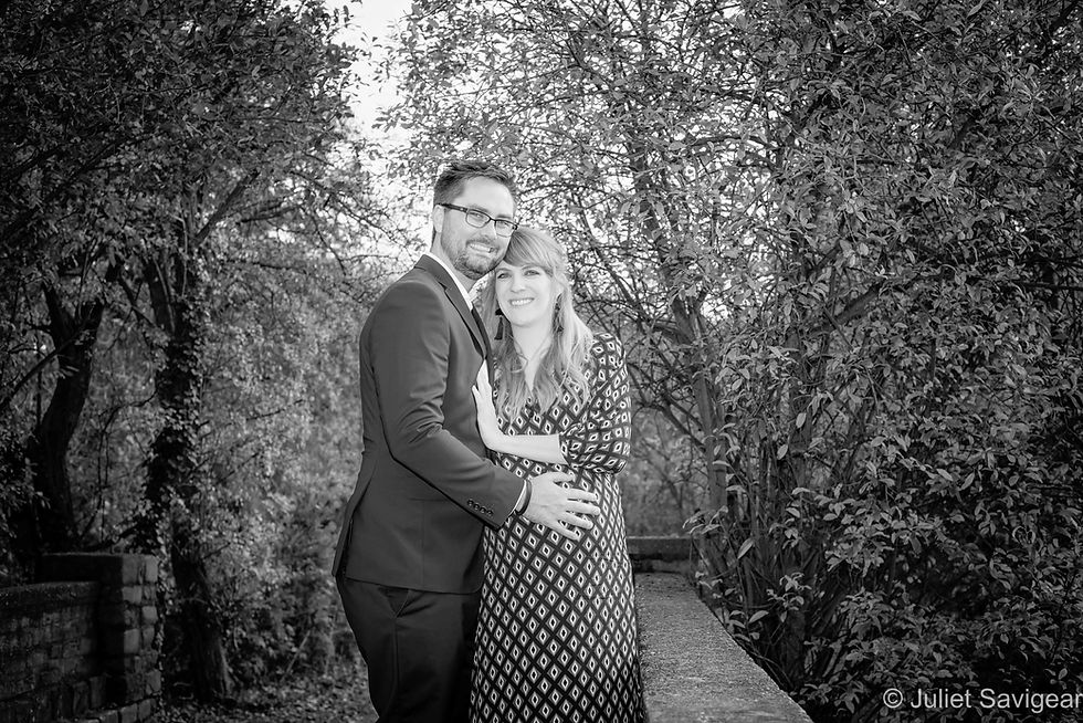 Pregnancy photography on Wandsworth Common