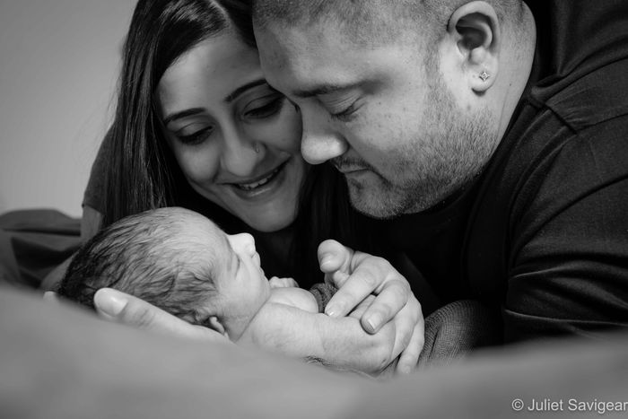 Newborn Baby & Family Photo Shoot At Home In Mitcham