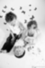 Cake Smash - Children's First Birthday Photography, Wimbldeon