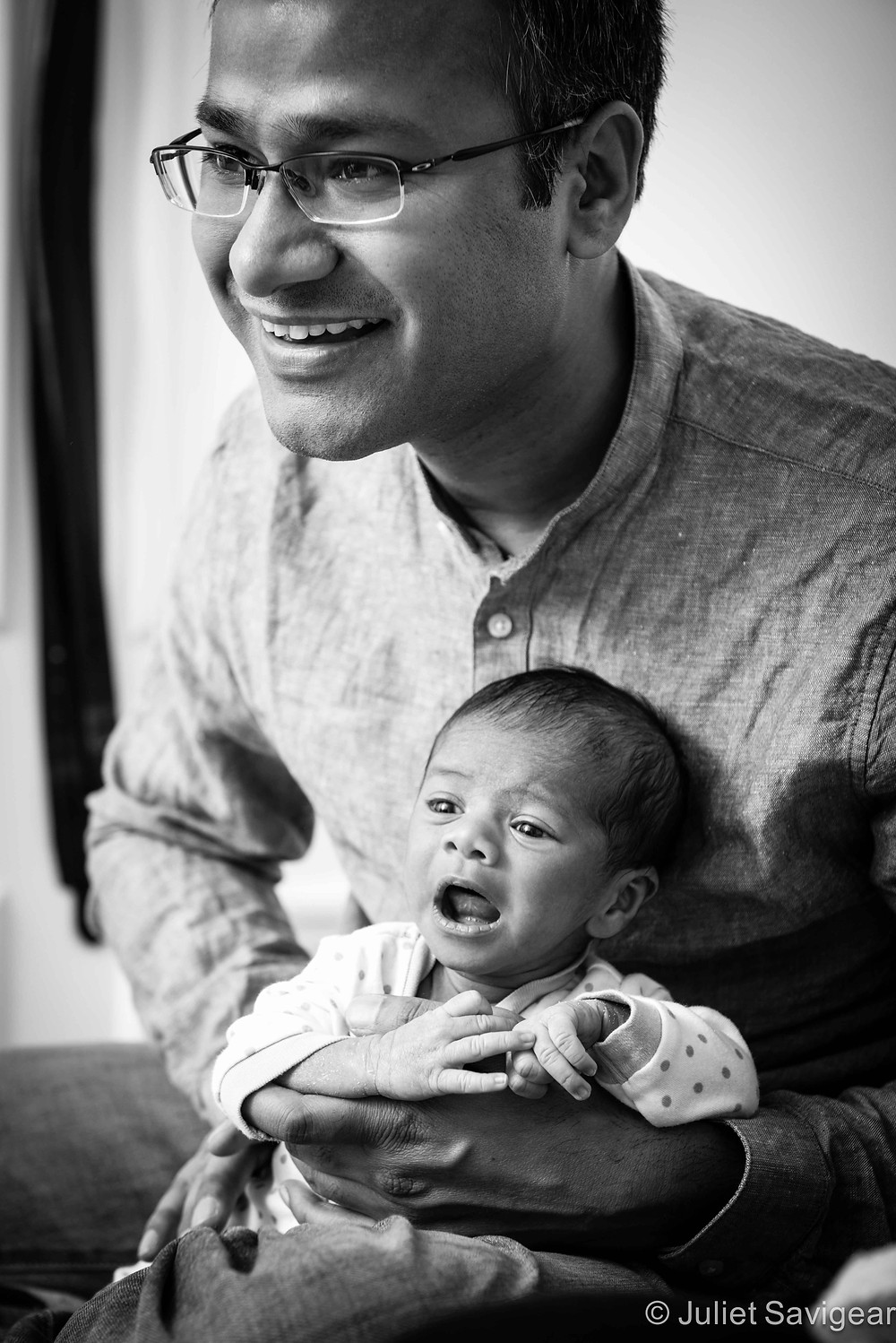 Daddy's Boy - Newborn Baby & Family Photography, Wimbledon