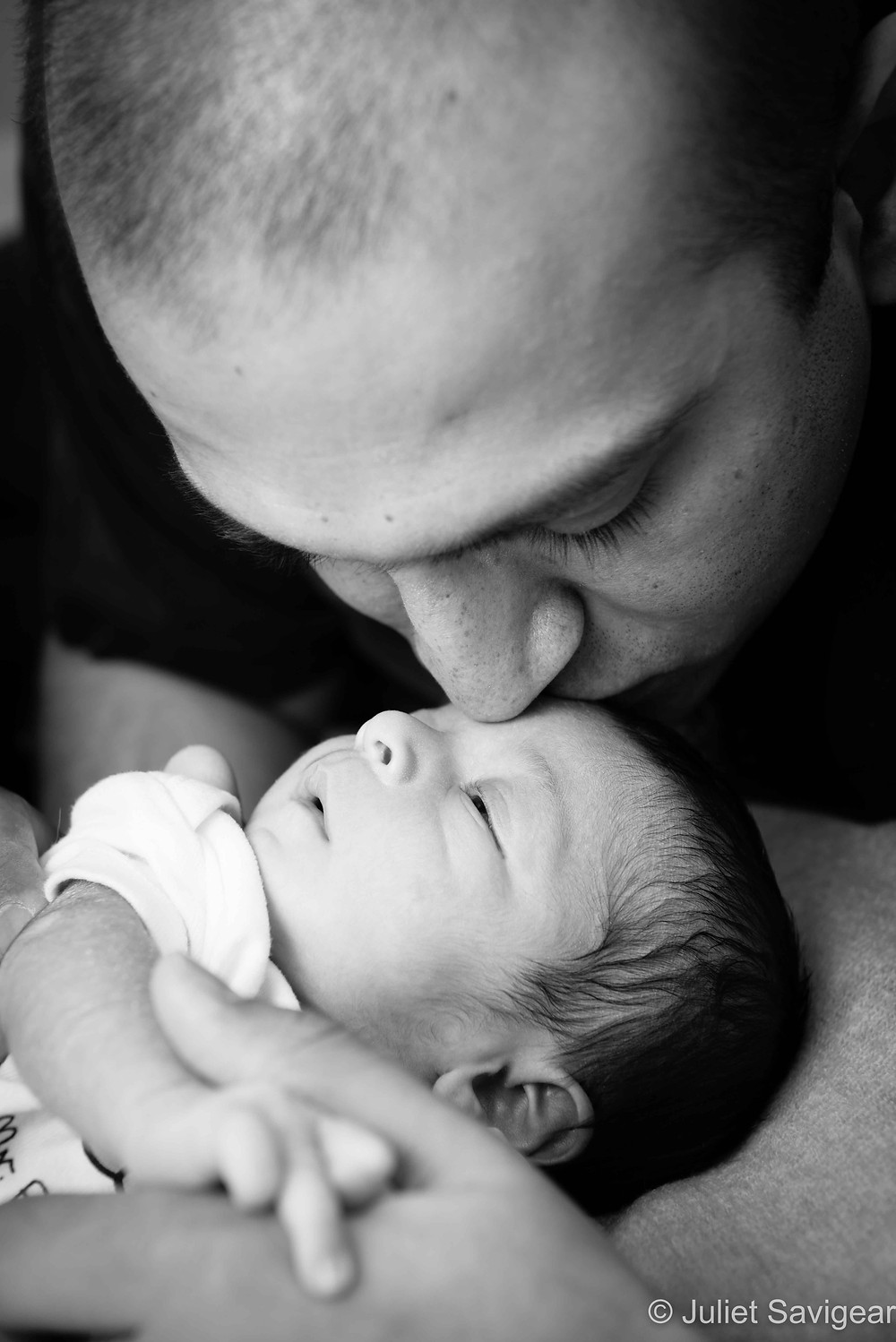 Kiss - Newborn Baby Photography, Clapham