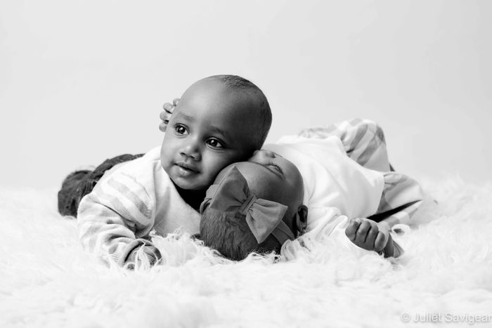 Twins Baby Photographer - Brixton