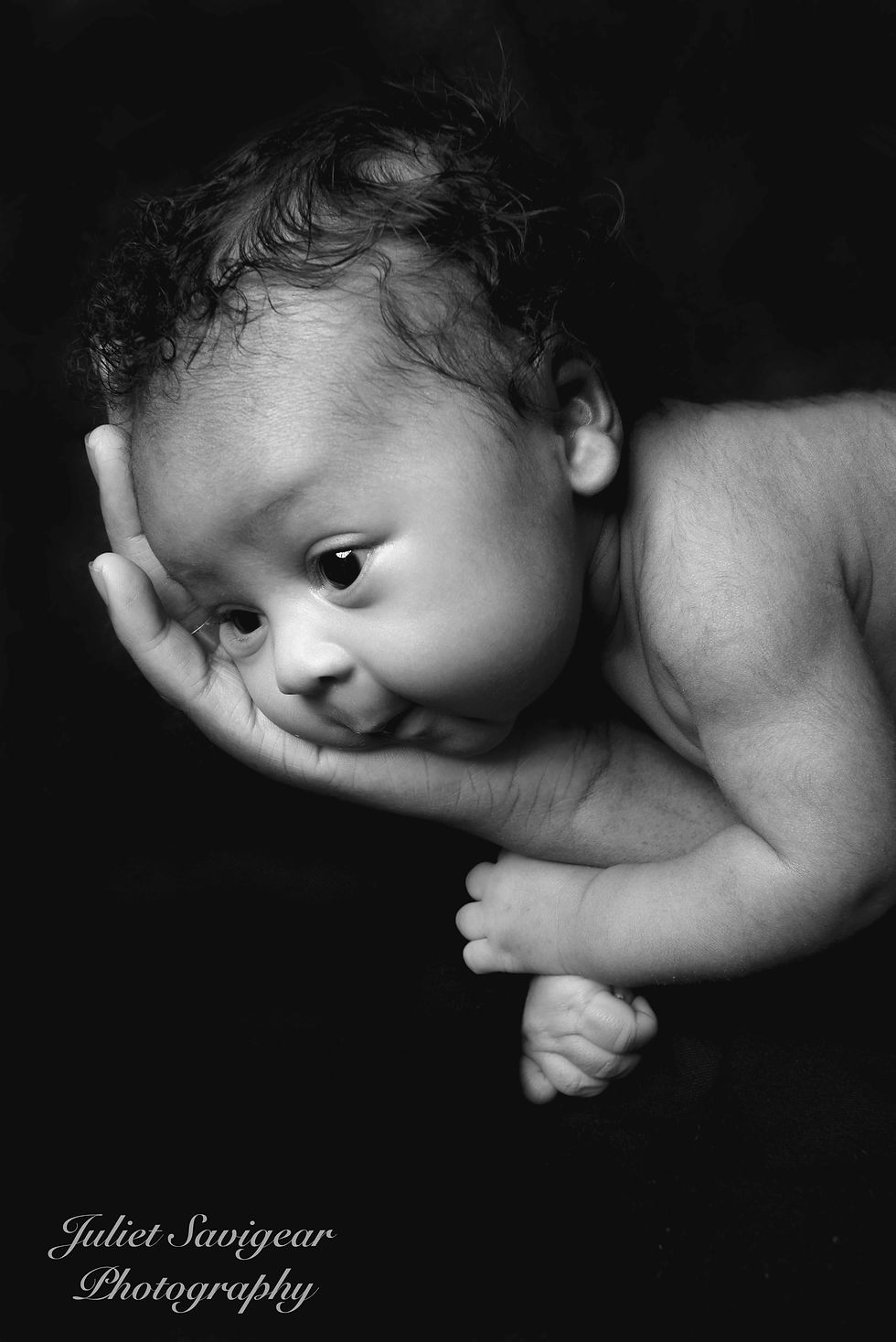 Natural newborn baby photographs - Tooting