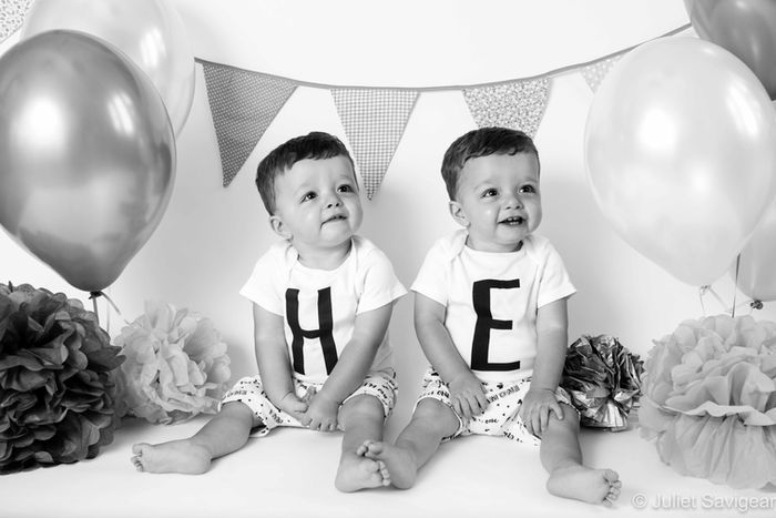 Twins First Birthday Photographer - Balham