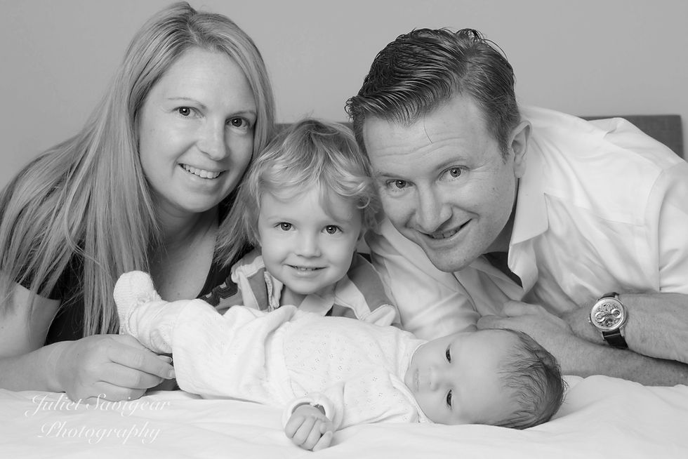 Newborn baby & family photography - Clapham