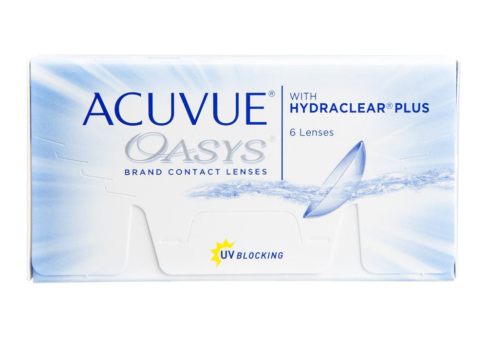 Lente De Contacto Acuvue Oasys Para Miopía