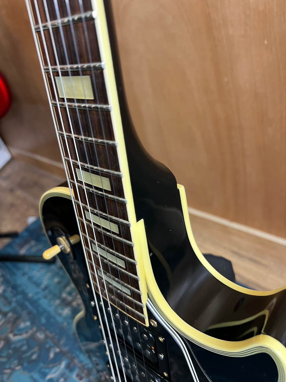 Miniature : GRECO Les Paul Black Beauty 3 P/U Made in Japan EG-600 1988