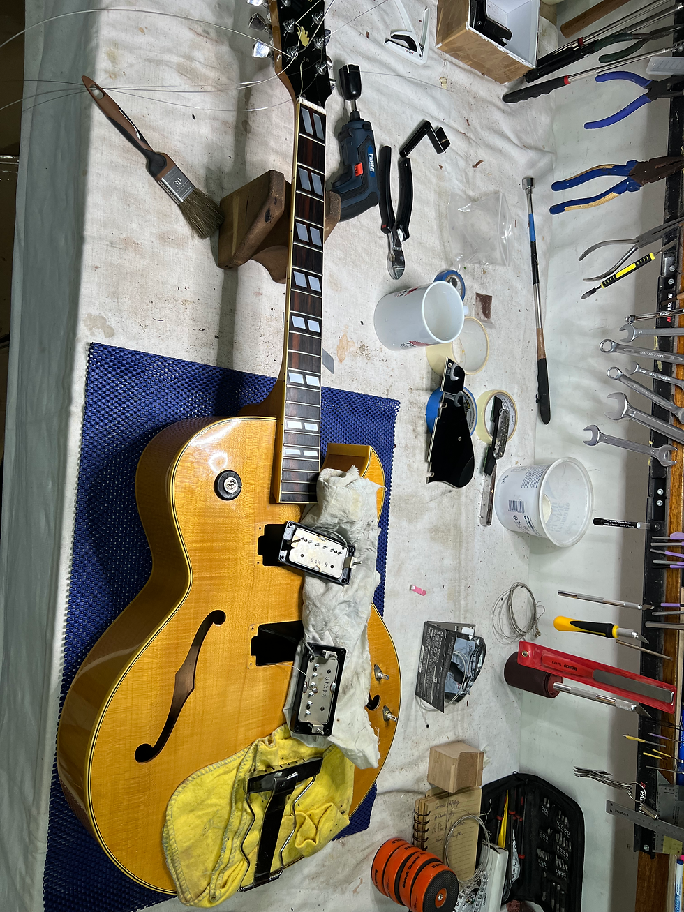 Miniature : GRECO SA67 Made in Japan, ES-175 type 1974
