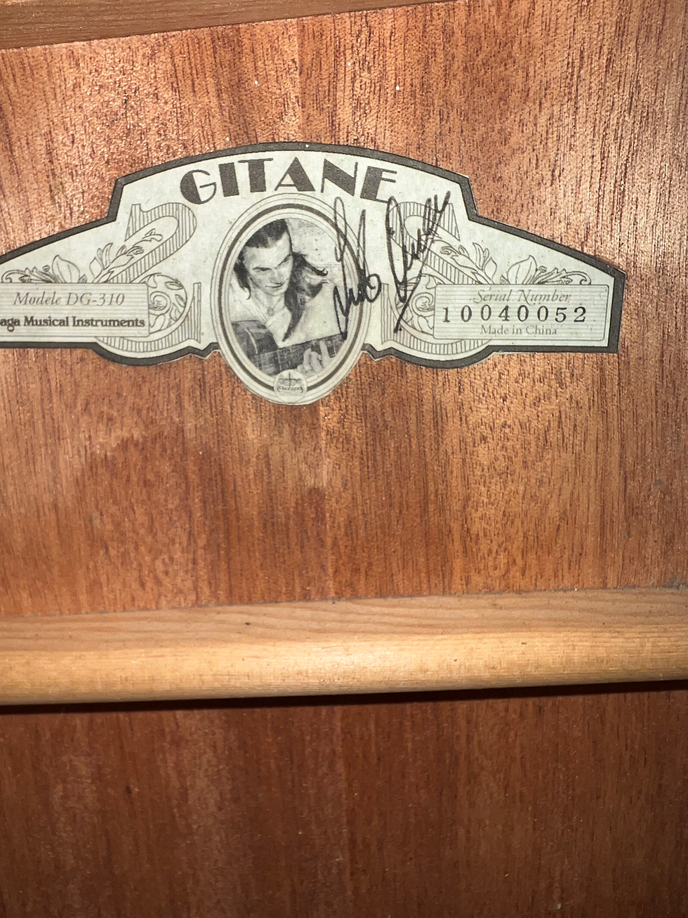 Miniature : Guitare manouche GITANE Lulo Reinhardt DG-310