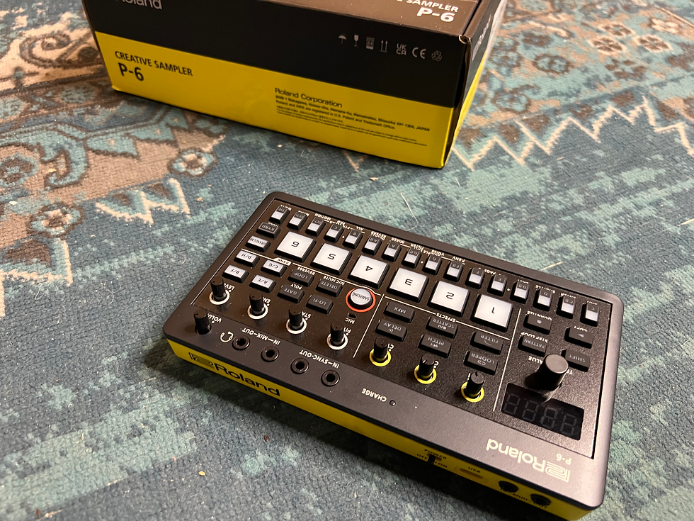Miniature : 🎹 roland p-6 creative sampler