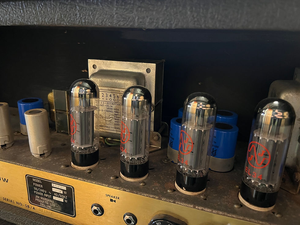 Miniature : MARSHALL JMP SUPER BASS 1992 Mark II de 1978