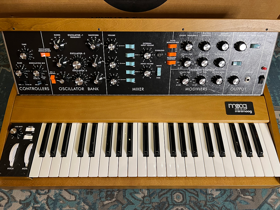 Miniature : MOOG MINIMOOG Model D 2018 (mint)