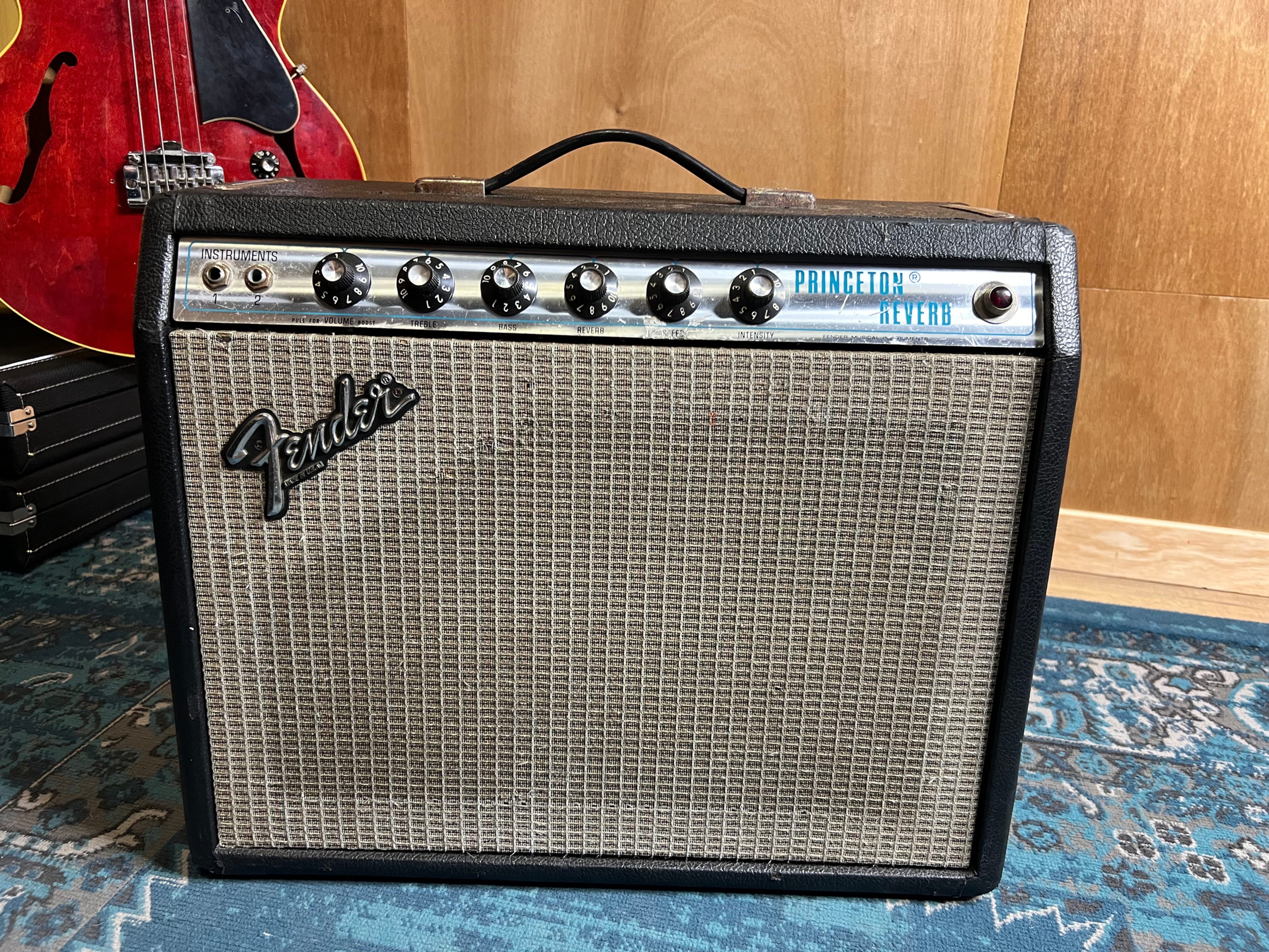 Fender Princeton Reverb Silverface 1978 Boost