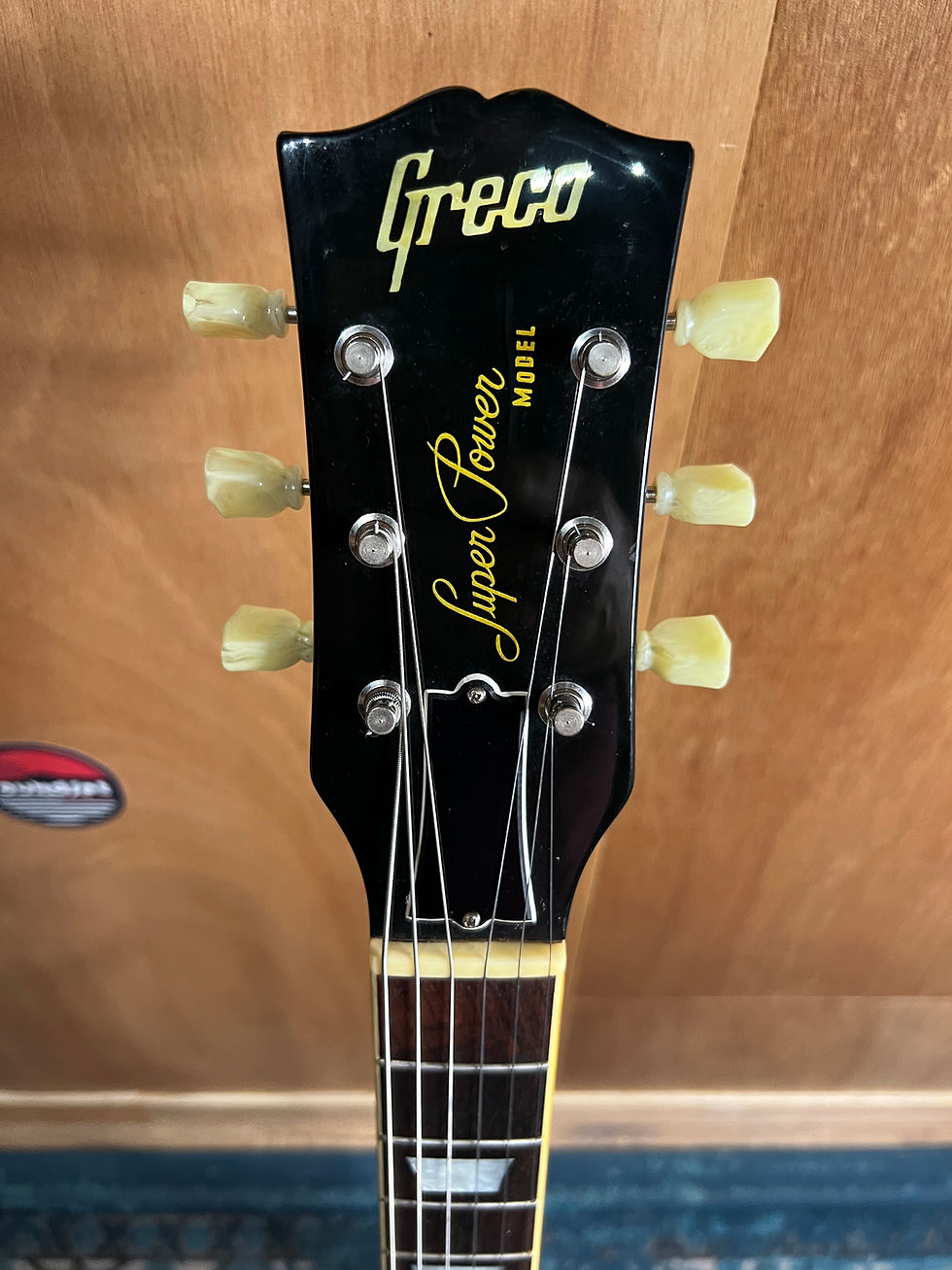 Miniature : GRECO SUPER POWER EG 500 MADE IN JAPAN (1981) – CHERRY SUNBURST- PAF MAXON
