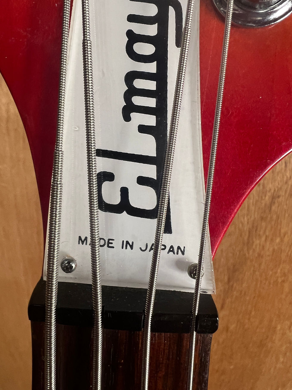 Miniature : ⛩️ BASSE EL MAYA TYPE 4001 – MADE IN JAPAN – CIRCA 1975 – FIREGLO 🎸