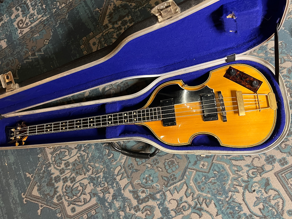 Miniature : 🎸 HOFNER VIOLIN BASS « JAPAN EXPORT » 1988 – UNE PIÈCE D'HISTOIRE