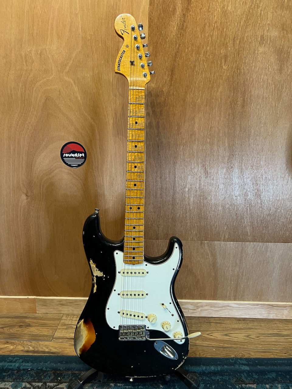 FENDER Stratocaster Custom shop Reissue 1969 reverse head Heavy relic