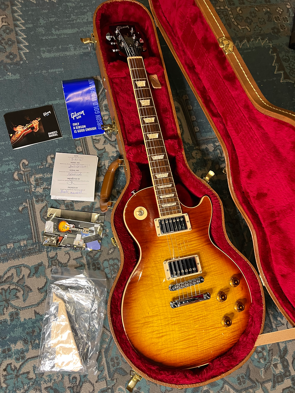 Miniature : GIBSON Les Paul Standard 2016 - Iced Tea Burst (Table Flammée Magnifique)